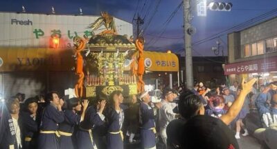 本日は伊奈町、栗橋、そして杉戸の夏祭りに伺いました。