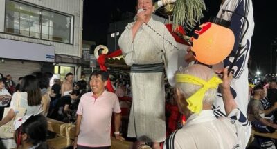 久喜市栗橋の八坂夏祭り。